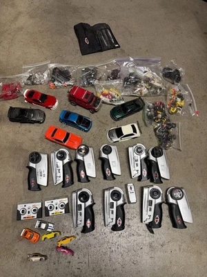 X-Mods RC Car Assorted Lot with Parts and Controllers and Zip Zaps - Image 1 of 4