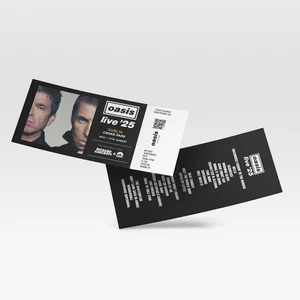 Oasis 2025 - Dublin souvenir ticket - Picture 1 of 1