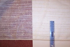 3.33 Yards~ADO Casement FABRIC-Seamless 102"wide-Neutrals-Polyester w/ Hem-NLA - Picture 1 of 6