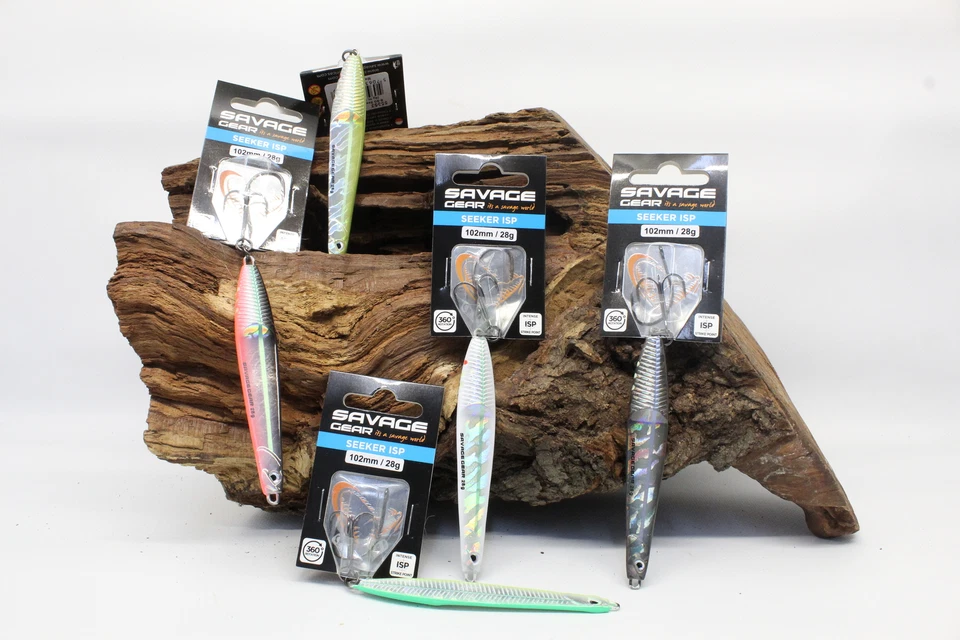 Savage Gear Seeker ISP 102mm 28g 5 Farben Meerforellenblinker 10,2cm Sandeel OVP - Bild 1 von 1