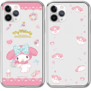 My Melody Variety Clear Jelly Case for iPhone 15 14 13 12 11 Pro Max mini Plus - Picture 1 of 29