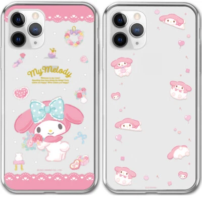 My Melody Variety Clear Jelly Case for iPhone X XS XS Max XR 7/8/SE2/SE3 Plus - Image 1 of 4