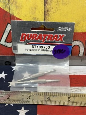 DURATRAX DTXC9750 TURNBUCKLE UPPER: 2pc.   -NEW- - Image 1 of 4