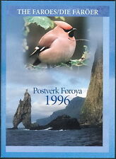 FAROE ISLANDS 1996 OFFICIAL YEARBOOK W/STAMPS
