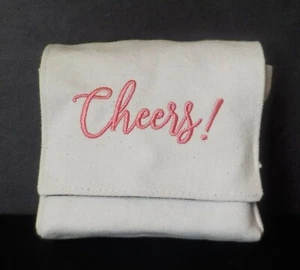 BAR2GO Travel Liquor Flask holds 5 Mini Bottles Cheers Pouch with Funnel  - Picture 1 of 2