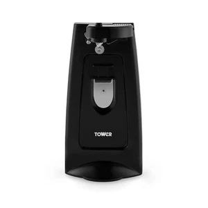 Tower T19007 3-in-1 Electric Can Opener with Knife Sharpener, Black - Picture 1 of 9