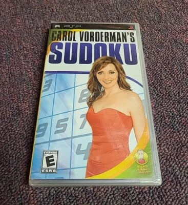 Carol Vorderman's Sudoku (Sony PSP 2007) Sony PSP - Image 1 of 4