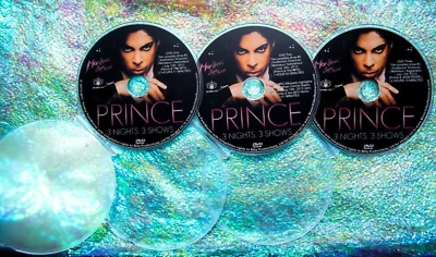 Prince and The NPG Live Montreux Switzerland July 13 14 and 15 2013 3 DVD Set  - Image 1 of 4