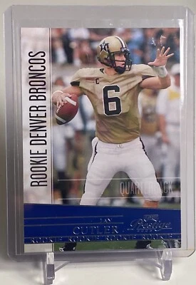 2006 Playoff Prestige Jay Cutler Rookie RC Card #198 Vanderbilt QB Broncos Bears - Image 1 of 2