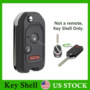 For 2007 2008 2009 2010 2011 2012 2013 Honda CR-V Flip Remote Key Fob Case Shell - Picture 1 of 8