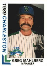 1989 Charleston Wheelers Best #25 Greg Mahlberg MGR