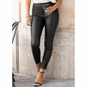 Leggings de cuero sintético LASCANA en negro - Imagen 1 de 1