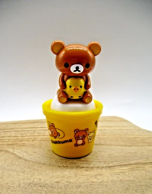 Чехол Rilakkuma solt с талисманом фигуристом для ланчбокса bento San-X - Изображение 1 из 4