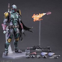 Play Arts Kai Star Wars PA Variant Boba Fett Action Figure Toy Doll Model Gift