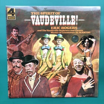 Eric Rogers • Al Mancini SPIRIT OF VAUDEVILLE! Jazz Music Hall LP Tucson Tillies - Image 1 of 4