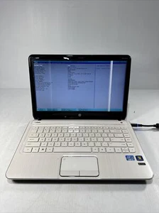 Hp Pavilion DV4 14" Laptop i5-3210M 8gb No Drives Boots Bios Screen Read Desc. - Picture 1 of 9