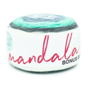 (1 Skein) Lion Brand Yarn 125-217M Mandala Bonus Bundle Yarn, Genie - Picture 1 of 5