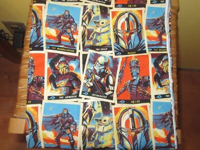 Camelot Fabrics Star Wars Mandalorian Cotton Fabric 44" x 56" 1.5 Yards - Image 1 of 2