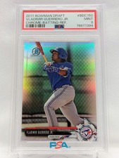 2017 Bowman Draft Chrome Vladimir Guerrero Jr Batting Refractor PSA 9 #BDC150