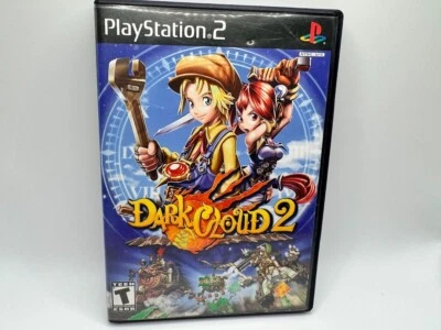 Dark Cloud 2 - (PS2, 2003) *CIB w/ Reg Card* VGC* Black Label* FREE SHIPPING!!! - Image 1 of 3