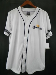 Maglia uomo Corona taglia media bianca #25 con bottoni - Foto 1 di 5