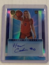 2021 Super Glow 1st Ever AUTO Blue Refractor Glow HANNA CAVINDER /150