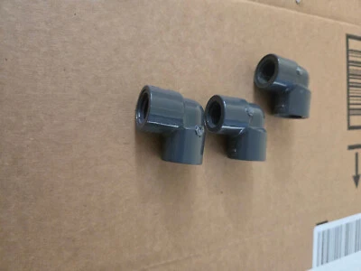 Spears   808-002 Standard 90 deg Elbow, 1/4 in, FNPT, SCH 80 Schedule - Image 1 of 2