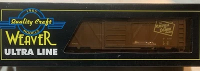 WEAVER 3-RAIL PLATTEVILLE & CALAMINE 40’ STEEL SIDE BOXCAR! O SCALE FREIGHT - Image 1 of 2