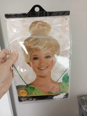 Peruca fantasia sininho adulto Disney - Imagem 1 de 3