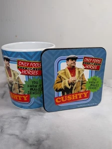 Only Fools & Horses Mug & Coaster CUSHTY Del Boy Official Gift Set - Bild 1 von 10