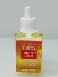 Bath Body Works Wallflower Refill Bulb Aromatherapy Energy Orange Ginger SEALED - Picture 1 of 4
