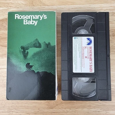 Rosemarys Baby (VHS, 1991) Mia Farrow Roman Polanski Cult Horror Video - Image 1 of 4
