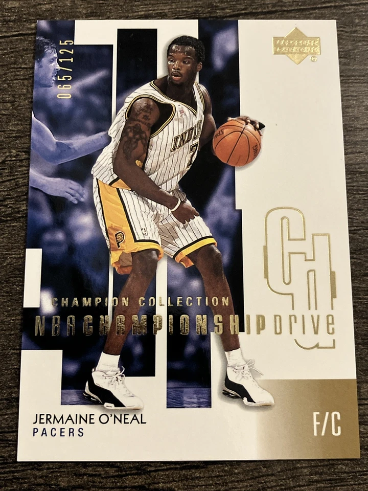 2002-03 Upper Deck Championship Drive Gold #32 Jermaine O'Neal /125 - Image 1 of 3