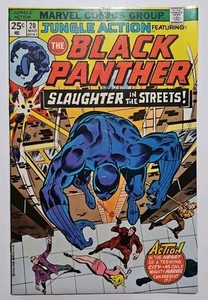 Jungle Action #20 Black Panther Vs KKK Spider-Man/Hostess Ad Ralph Macchio Ltr - Picture 1 of 10