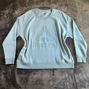 Reebok Sweatshirt Pullover Crewneck Casual Athleisure Comfy Everyday Wear - Picture 1 of 7