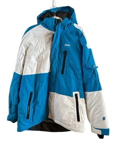 Orage Men’s Blue White Performance Ski Jacket Size Extra Large Prime Fabric Tech - Picture 1 of 15