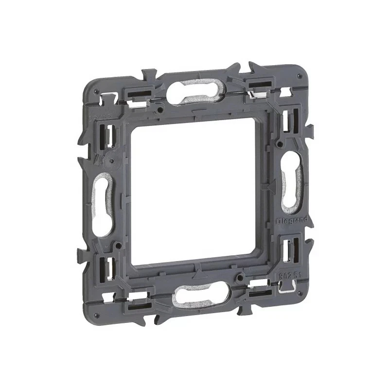 Legrand 080251 Support à vis Mosaic Céliane ou Soliroc pour 1poste ou 2mod. Ba - Photo 1/1