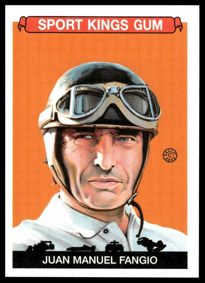 2023 Sportkings Volume 4 #152 Juan Manuel Fangio Green Back - Image 1 of 2