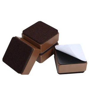 1.2 Inch Bed and Furniture Risers, Heavy Duty Square Sofa Tables Couch Chair ... - Picture 1 of 7