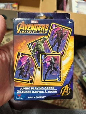 Avengers Infinity War Jumbo Deck Playing Cards Marvel Comics Guardians Galaxy  - Image 1 of 4
