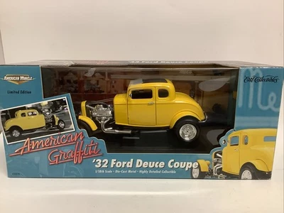 Ertl American Muscle '32 Ford Deuce Coupe American Graffiti escala 1:18 - Imagem 1 de 4