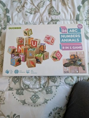 Quokka ABC Numbers Animals 9 In 1 Game - Image 1 of 2