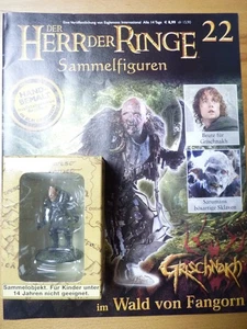 Der Herr der Ringe Sammelfiguren Nr 22 Grischnakh handbemalt mit Begleitheft - Bild 1 von 2