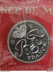 5 FRANCS 1974 MONACO - FDC - SCELLEE ISSUE DU COFFRET - Picture 1 of 1