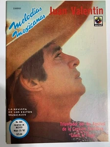 MELODIAS MEXICANAS CANCIONERO 666 MAY 1982 JUAN VALENTIN / TIMBIRICHE / ELO  - Bild 1 von 6