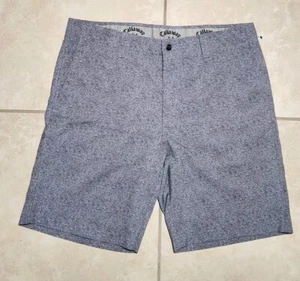 MENS CALLAWAY GRAY GOLF SHORTS 36 - Picture 1 of 3