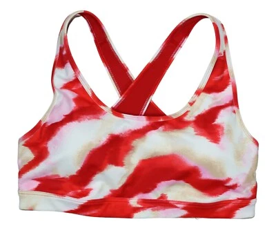 Sujetador deportivo para mujer Ideology Performance Mid Impact Tie Dye almohadillas extraíbles nuevo con etiquetas Foto 1 de 3