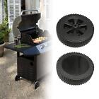 2Pcs BBQ Grill Wheels with Cover Universal Wheel for Outdoor