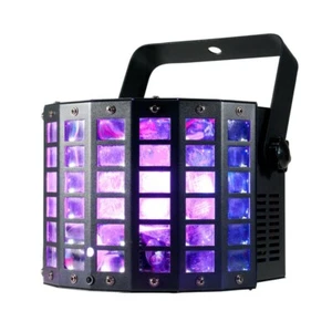 American DJ MINI DEKKER LZR Compact 2-FX-IN-1 LED Moonflower/Laser Light Fixture - Picture 1 of 2