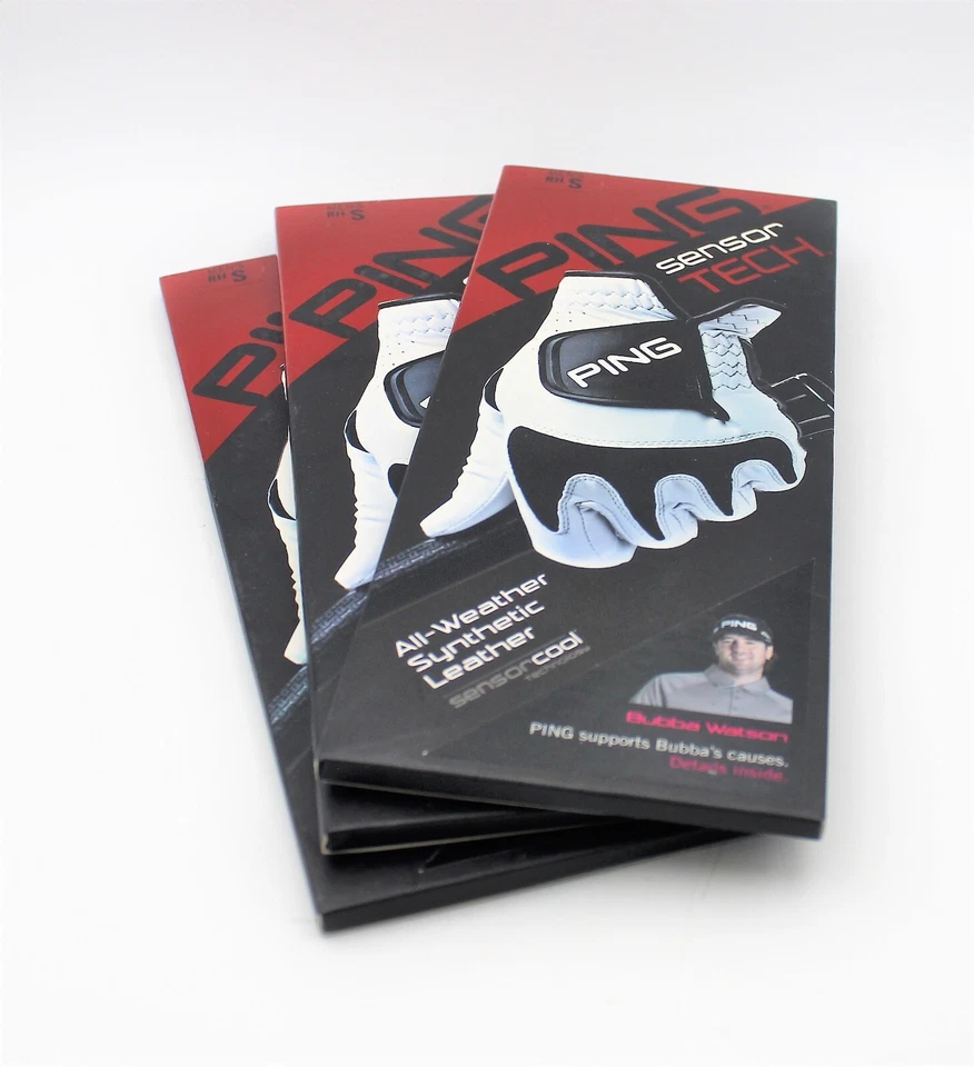 Guantes de golf 3 Ping Sensor Tech para todo clima para hombre diestros pequeños para golfista LH Foto 1 de 1